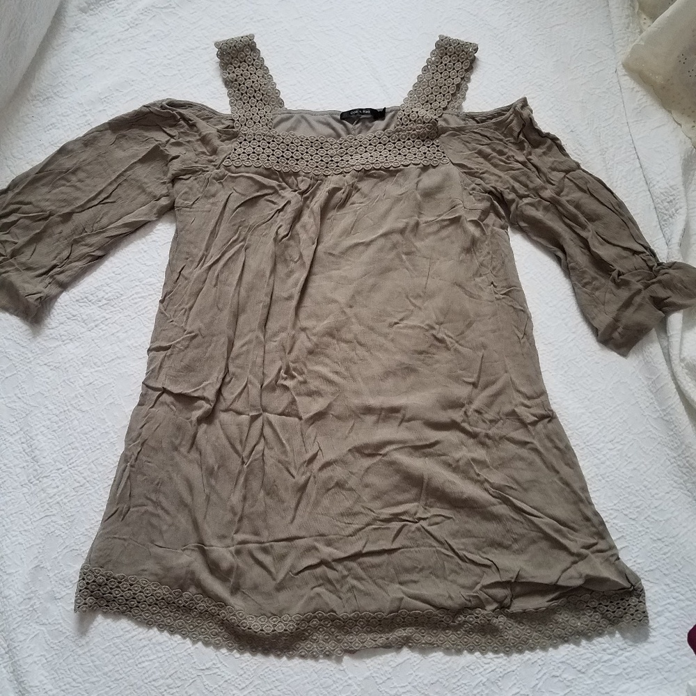 Womens Off the Shoulder Dress